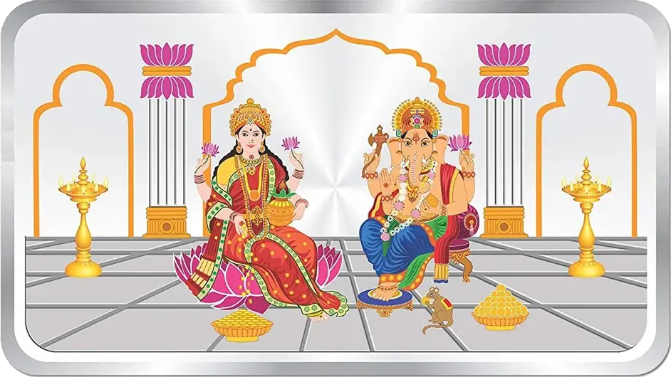 50g Silver God Minted Bars