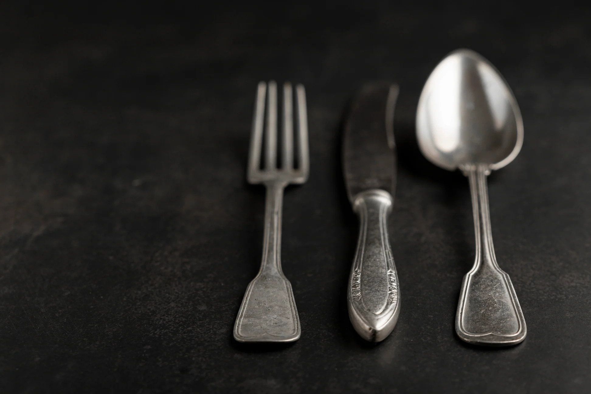 Silver flatware