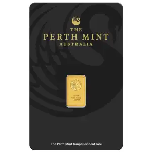 1g Australian Perth Mint Gold Bar