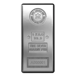 1kg Royal Canadian Mint (RCM) Silver Bar
