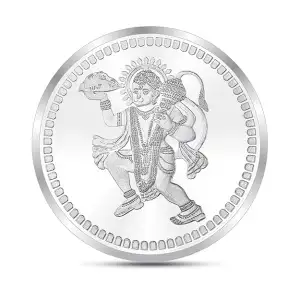 10g Hanuman Silver Coin