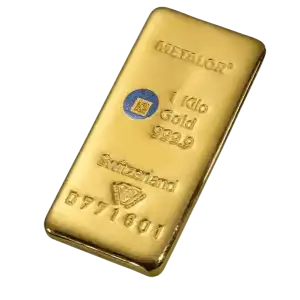 Kilo Metalor Gold Bar
