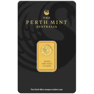 10g Australian Perth Mint Gold Bar