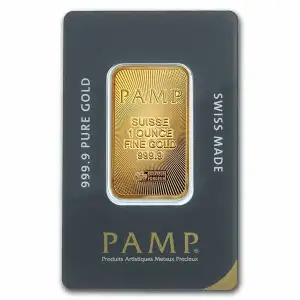1oz PAMP Suisse Gold Bar