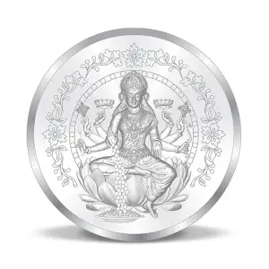 100g  Lakshmi Silver Coin