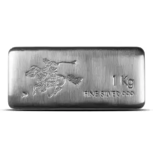 1kg SilverTowne Pony Silver Bar