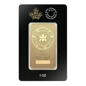 1oz Royal Canadian Mint Gold Bar (3)