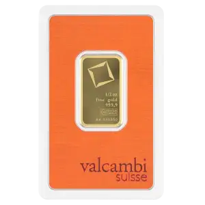 1/2oz Valcambi Minted Gold Bar (2)