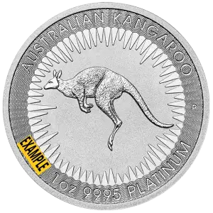 Any Year- 1oz Australian Perth Mint Platinum Kangaroo (2)