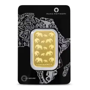 1oz Rand Refinery Minted Gold Bar