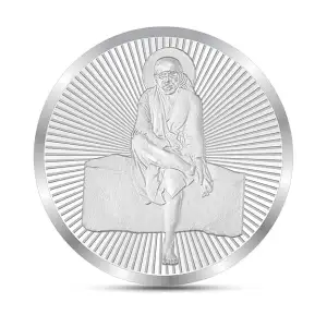 10g Sai Baba Silver Coin