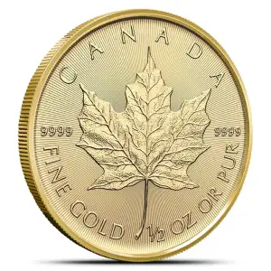 Any Year 1/2 oz Canadian Gold Maple Leaf