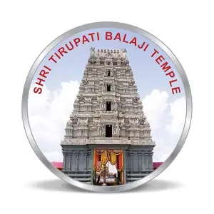 20g Tirupati Balaji Silver Color Coin (2)